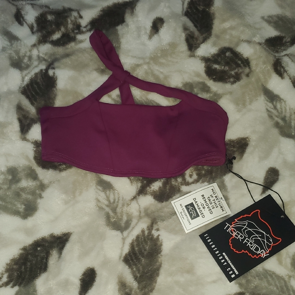 NWT Tiger Friday High Drama Crop Top CXL Dance Bra